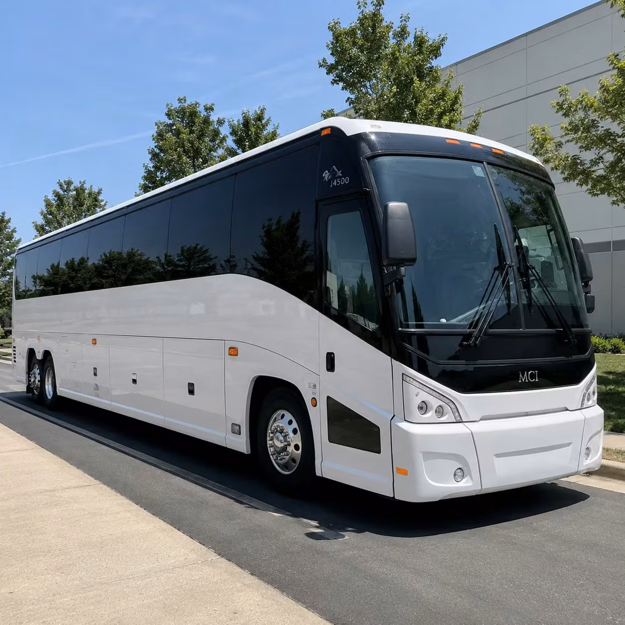 56 passenger charter bus