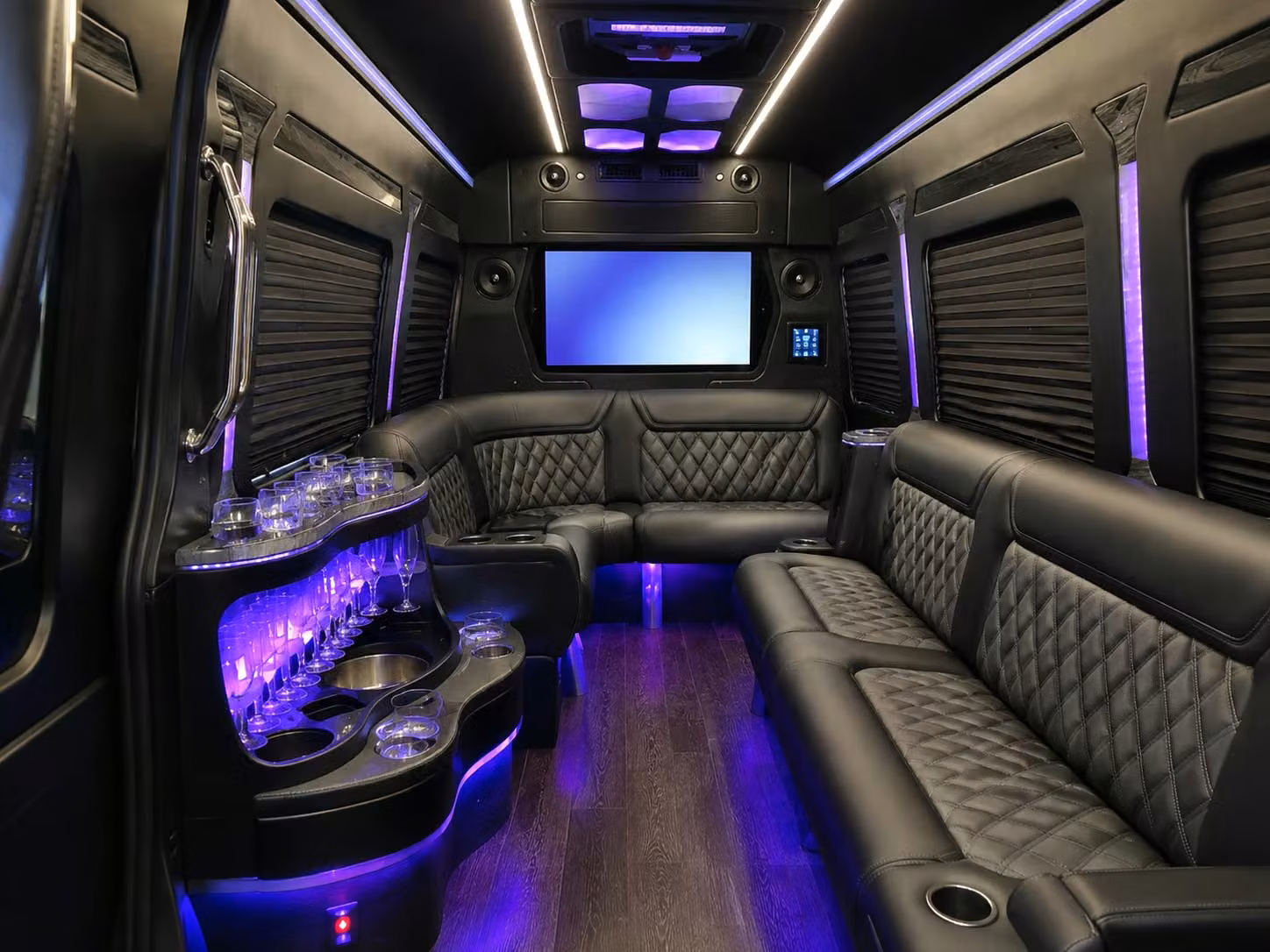 bus rental options for dayton trips