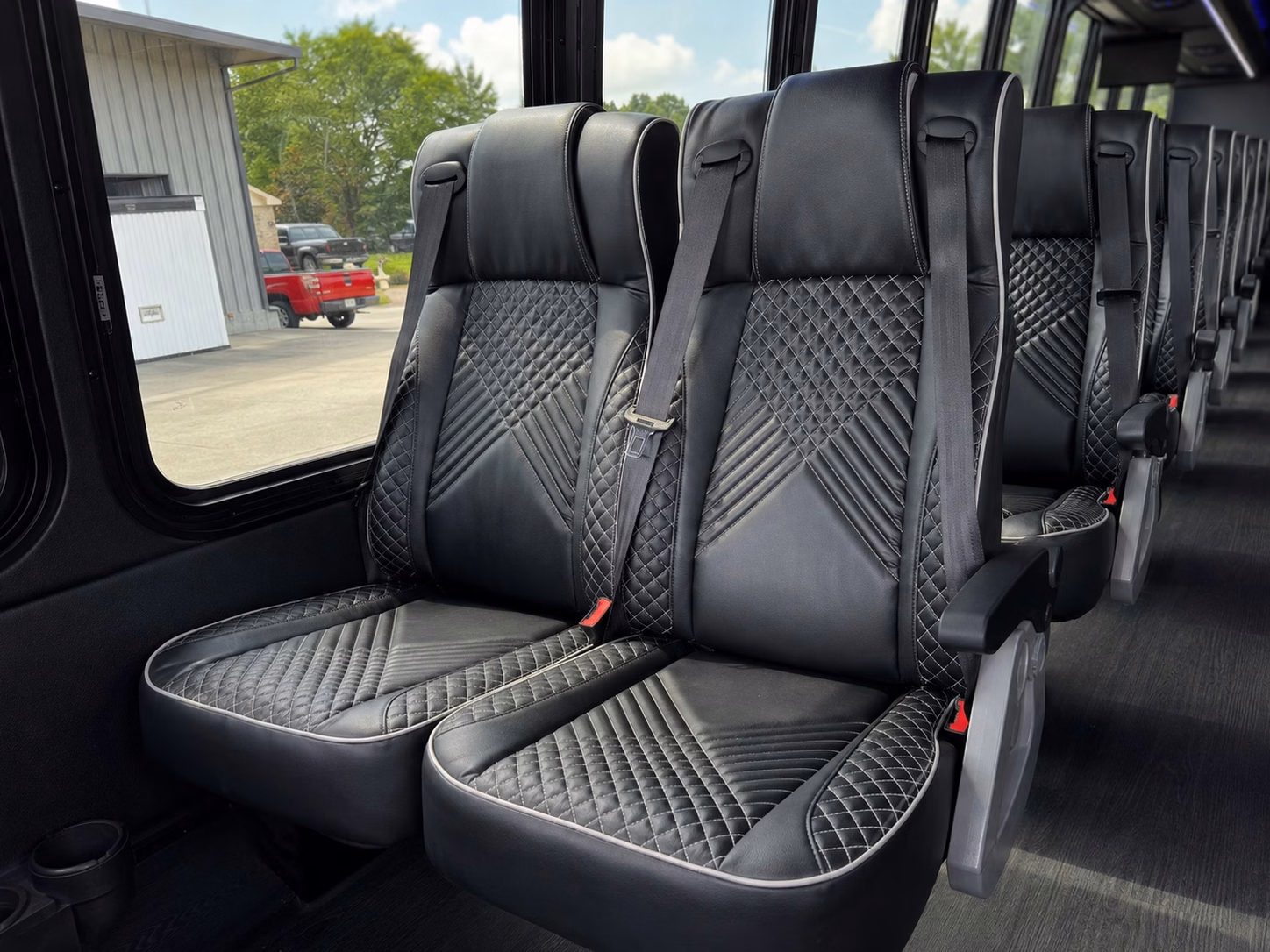 shuttle your wedding guests between downtown dayton hotels and your venue without the parking headache