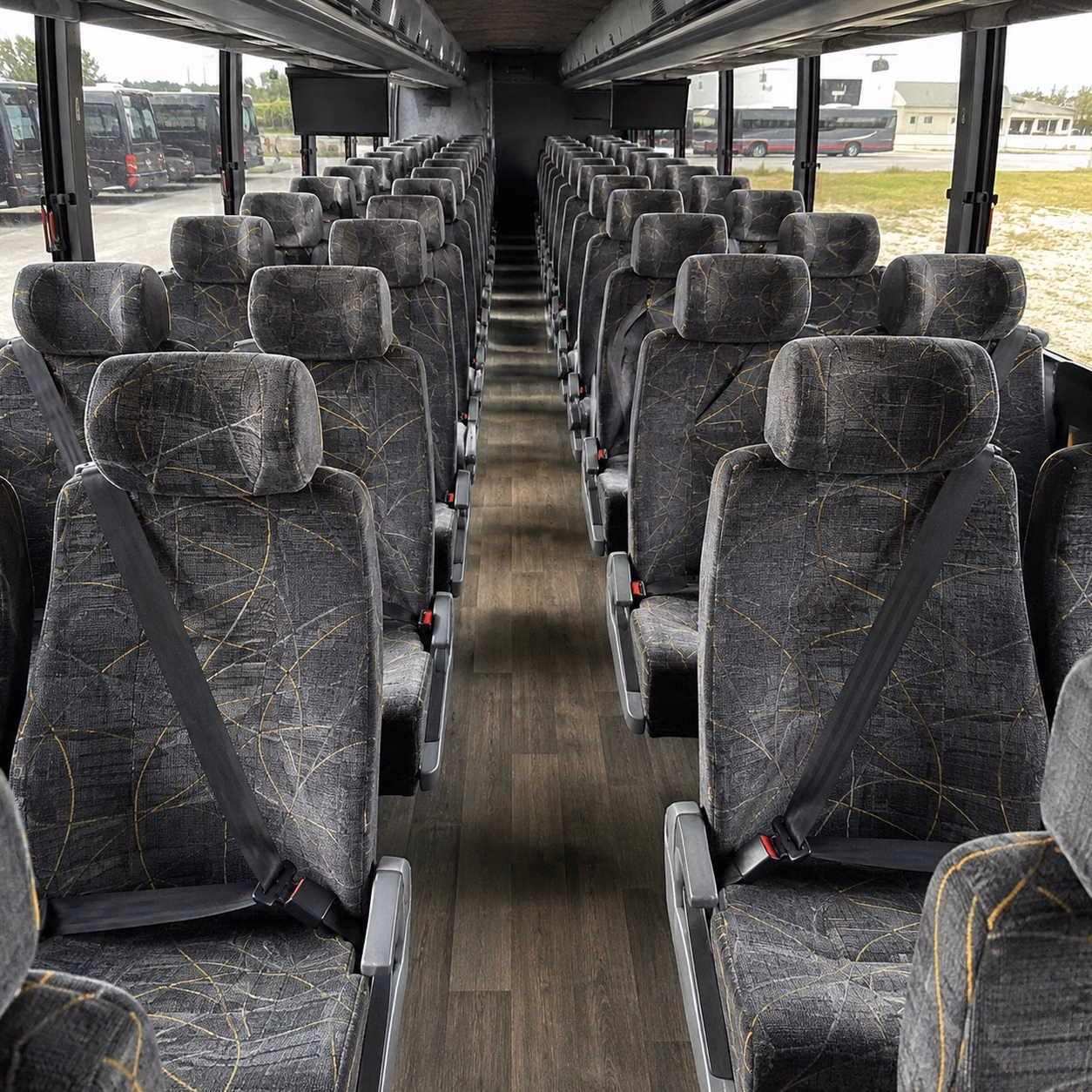 when your ceremony and reception are at different venues a dayton wedding charter bus keeps everyone together